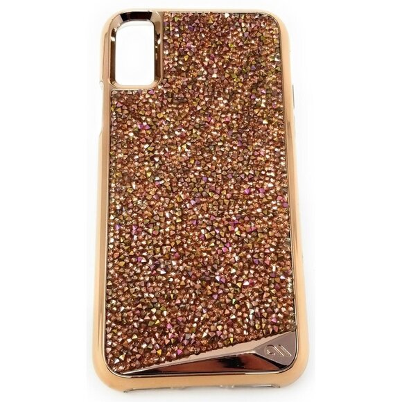 Case-Mate Brilliance Tough Rose Gold Case for Apple iPhone X / Xs - Picture 1 of 1